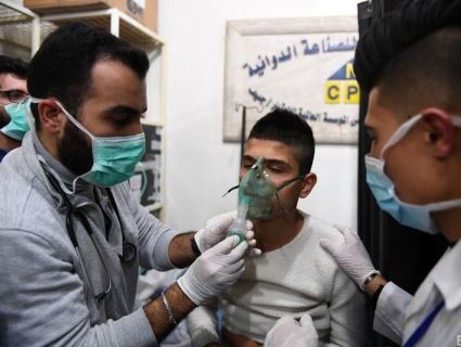 Сирійське місто обстріляли снарядами з хлором