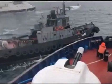 Конфлікт на Азові: українські кораблі захоплені російським спецназом (відео)