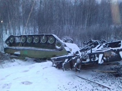потяг у росії зійшов з рейок