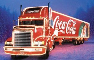 Новорічна вантажівка Coca-Cola завітає до Луцька