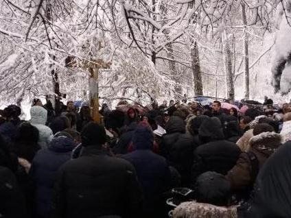 У Києві мітингують прихильники УПЦ МП