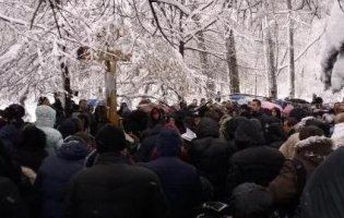 У Києві мітингують прихильники УПЦ МП