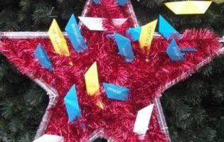 У Болгарії подаровану російським послом ялинку прикрасили жовто-блакитними корабликами (фото, відео)