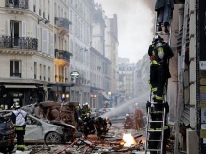 У Парижі в пекарні вибухнув газ: кілька десятків постраждалих (відео)