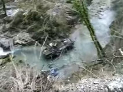 З’явилося відео зі смертельною ДТП путінського БТР у Абхазії