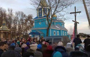 У волинському селі священик Московського патріархату покинув храм, – ЗМІ (відео)