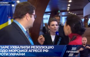Українська журналістка назвала рот кремлівської пропагандистки «зливним бачком» (відео)
