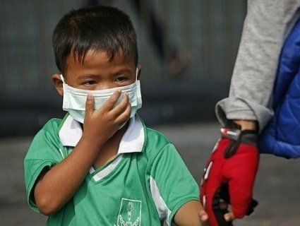 Через смог мешканці Бангкока кашляють кров’ю (фото)