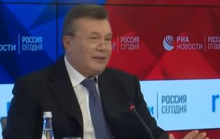 Янукович на прес-конференції порадів, що журналіст із України «ще не в петлі» (відео)