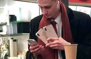 Українець із чотирма iPhone став посміховиськом у мережі (фото)