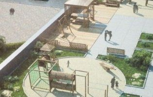 В Україні дитячі майданчики будуватимуть на дахах