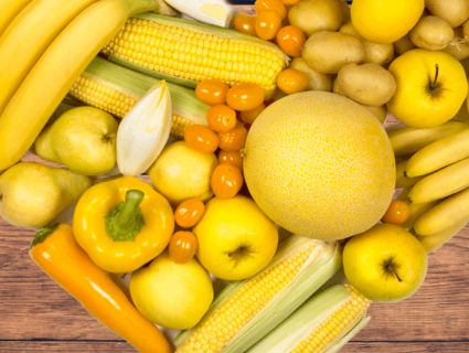 Чим корисні фрукти й овочі жовтого кольору