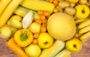 Чим корисні фрукти й овочі жовтого кольору