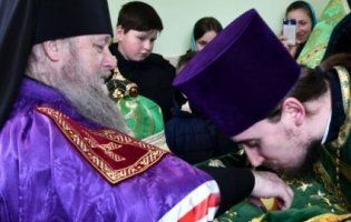 У селі на Волині відкрили та освятили церкву Московського патріархату (фото)