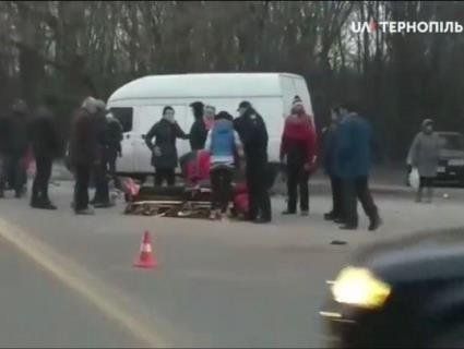 В Тернополі 13-річна «водійка» спричинила жахливе ДТП (відео)