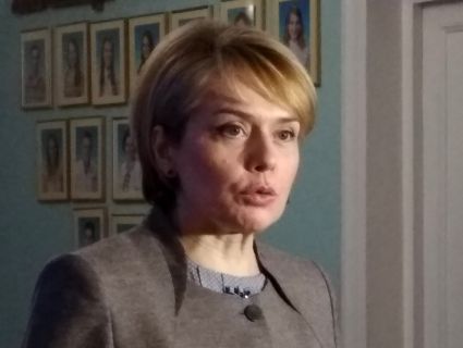 У Луцьку міністерка освіти розповіла про важливість вбиралень