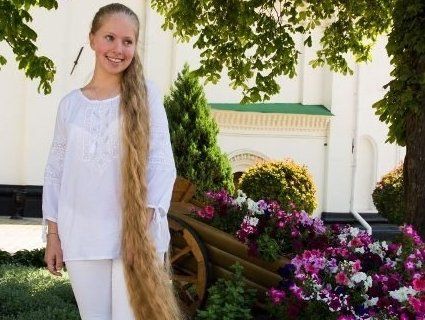15-річна українка з найдовшим волоссям претендує на світовий рекорд (відео)