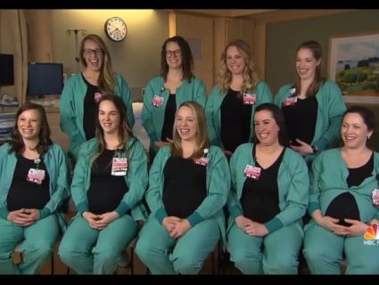 У США «синхронно» завагітніли дев’ять медсестер з одного відділення (фото)