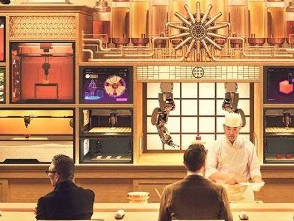 Не дебатами єдиними: в японському ресторані можна поїсти після здачі аналізів (відео)