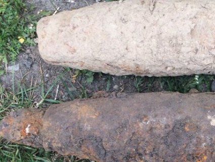 Волиняни на городі знайшли гранату і снаряди