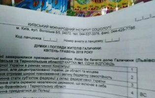 СБУ узялася за скандальне опитування про відділення Галичини від України