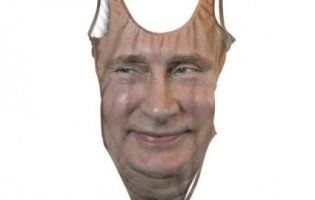 Путін на пузі і Трамп на грудях: модні купальники у США (фото)