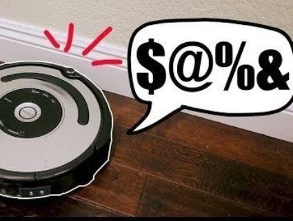 Робот-порохотяг  вміє кричати і матюкатися, коли стикається із перешкодою (відео)