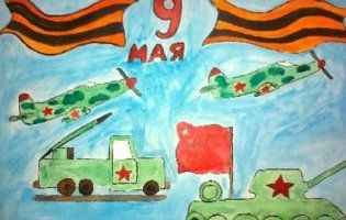 В Україні директор школи змушував дітей малювати листівки з радянською символікою