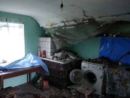 На Тернопільщині  кульова блискавка вибухнула в житловому будинку