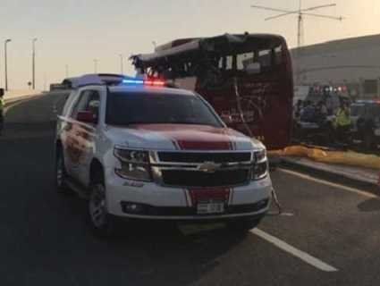 В Дубаї автобус з туристами потрапив в аварію: 15 людей загинули