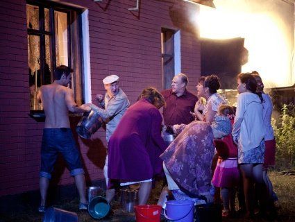 «Не Нотр-Дам»: під Києвом згорів будинок, де знімали серіал «Свати» (фото)