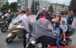 «Сини анархії»: до Рівного приїхали польські байкери (фото)