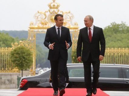 До Франції на зустріч з Макроном планує приїхати Путін