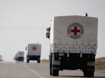 На окупований Донбас направляються 104 тонни гумдопомоги від Червоного Хреста