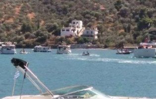 У Греції розбився вертоліт з росіянами (відео)