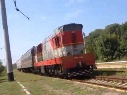 «Швидкісний міжгалактичний»: потяг, який з помпою запустили в «ДНР», висміяли в соцмережах (відео)