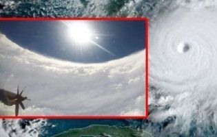 Показали епічне відео урагану Доріан