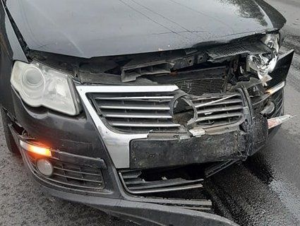 Ранкова аварія: у Луцьку зіштовхнулися три автомобілі (фото)