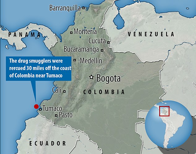 Біля берегів Колумбії потонуло судно з тонною наркотиків