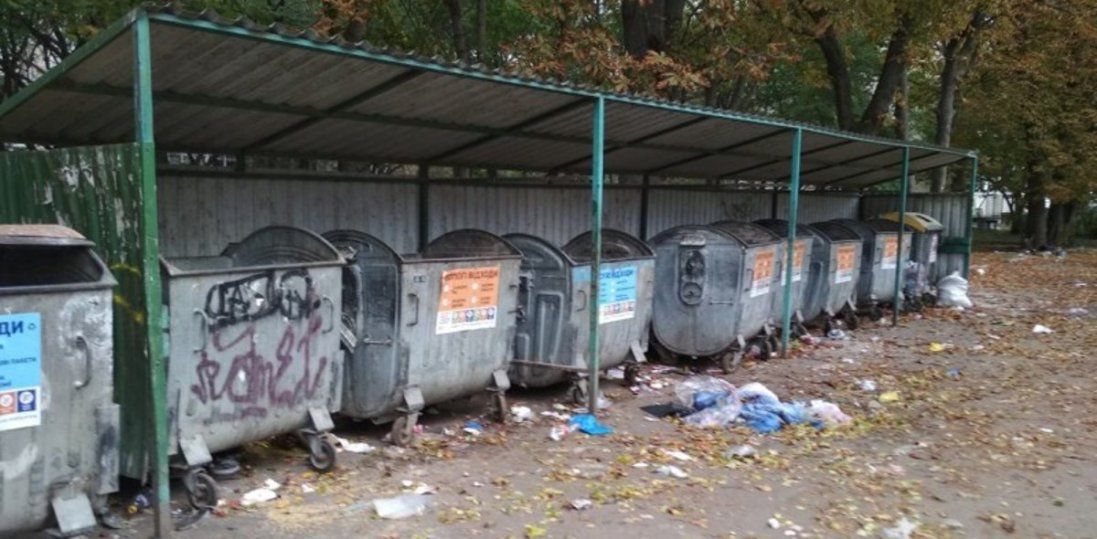 Зносять сміття від сусідніх будинків – лучани скаржаться на антисанітарію в центрі міста (фото)