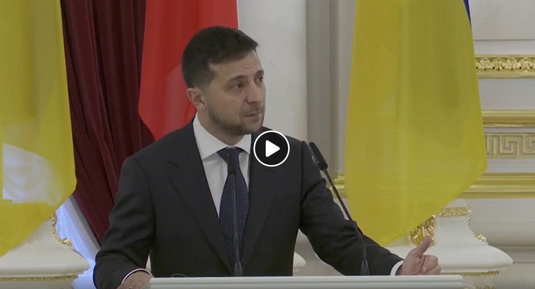 Зеленський випрадовувася через щетину перед прем'єром Чехії (відео)