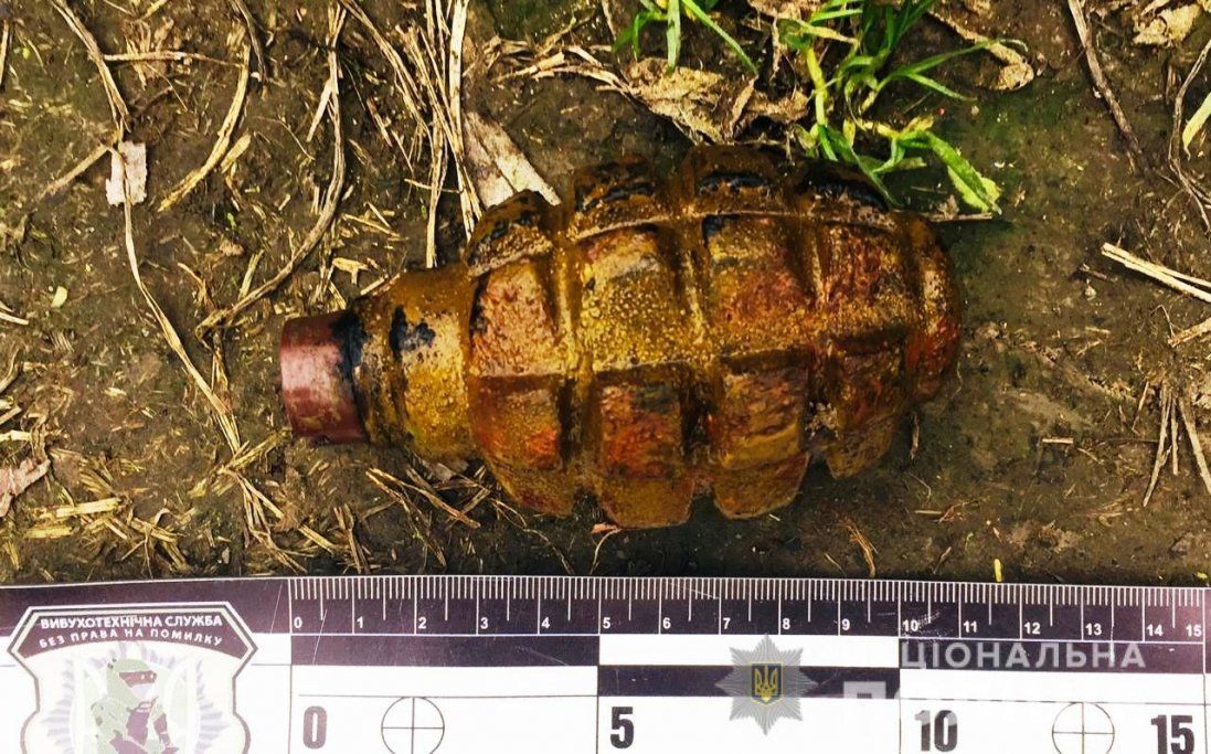 У Луцьку діти знайшли гранату біля річки (фото)