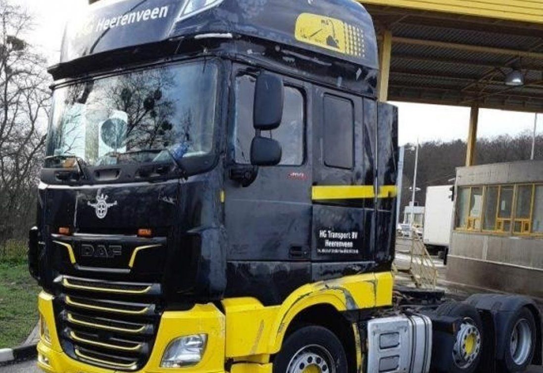 Викрадену в Нідерландах вантажівку виявили на Волині