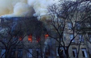 Повідомили про стан постраждалих під час пожежі в Одесі