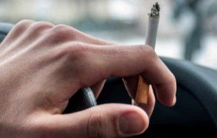 Водій підірвав автомобіль сигаретою