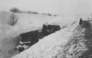 90 років тому в Західній Україні була зима століття (фото)