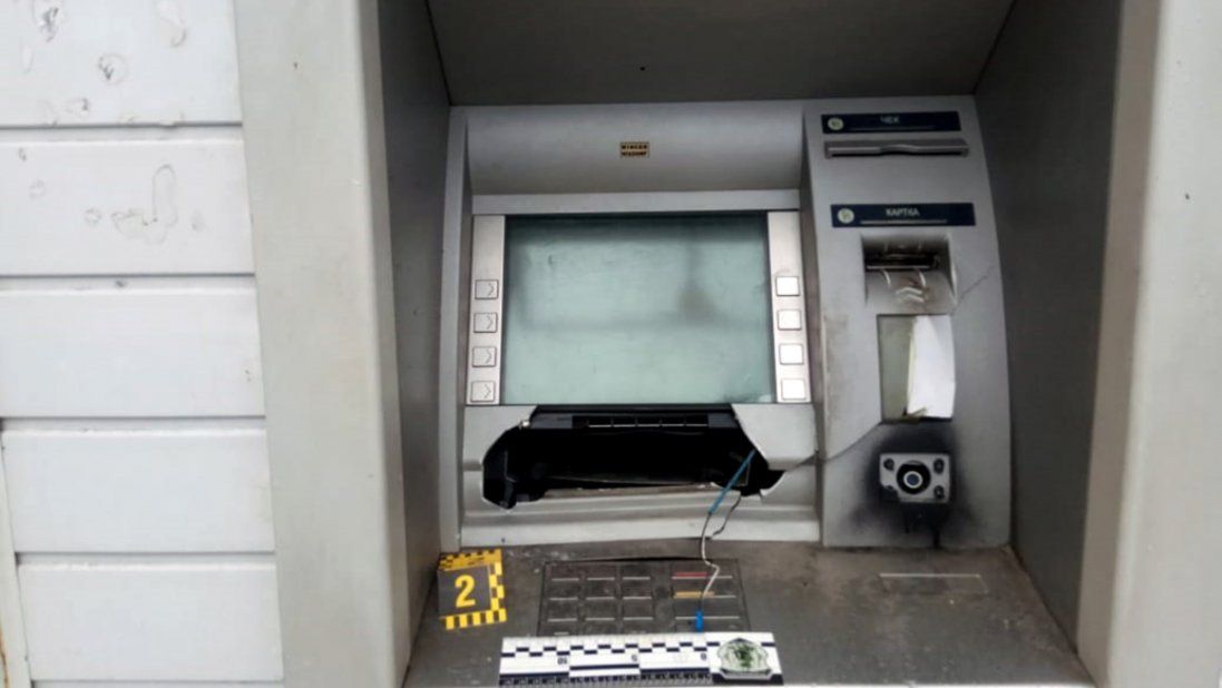 У Києві підірвали банкомат