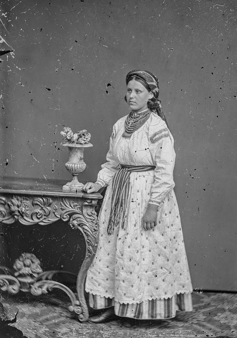 Жінка, с.Семки, Вінничина, 1865 р.