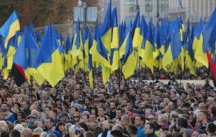 У Києві через мітинг перекрили дорогу