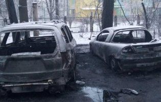 Біля Києва підпалили машину депутата (фото)